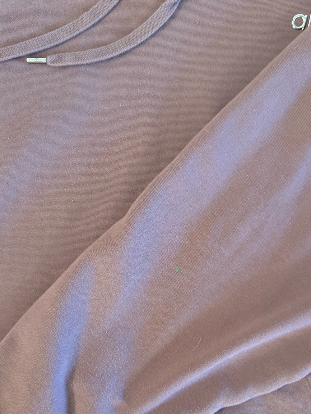 ALO Accolade Sweatshirt Hoodie Smoky Quartz - Picture 3 of 8